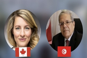 الجرندي لنظيرته الكندية:  لا تراجع عن الديمقراطية و الحريات في تونس
