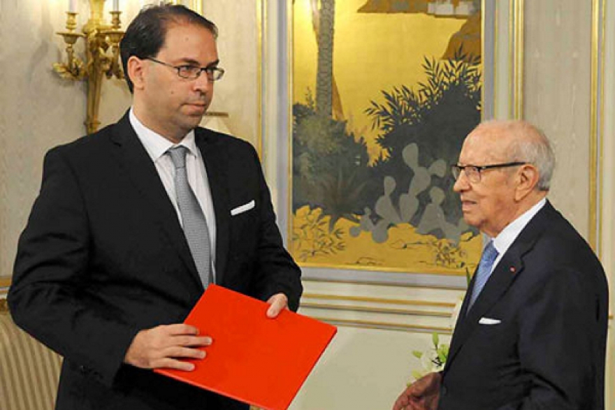 &nbsp;يوسف الشاهد: علاقتي مع السبسي "معقدة أحيانًا"