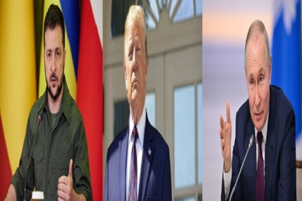 ترامب: الجمع بين بوتين وزيلينسكي كخلط الماء بالزيت