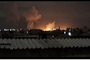 التلفزيون السوري: قوات الاحتلال تستهدف محيط مطار حلب