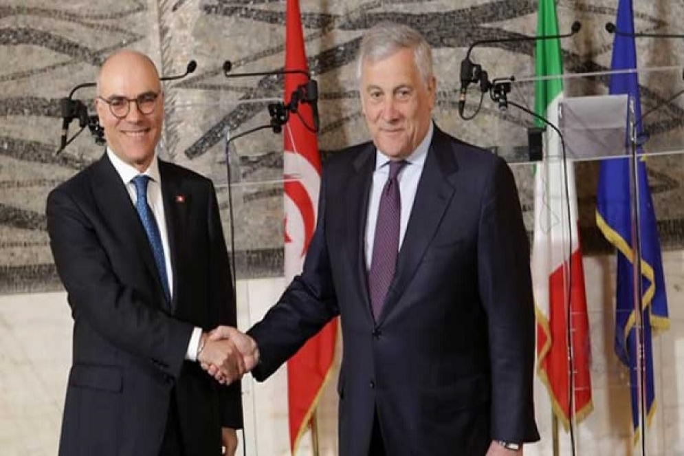 وزير الخارجية الإيطالي يؤكد استعداد بلاده للقيام بدورها في مساعدة تونس