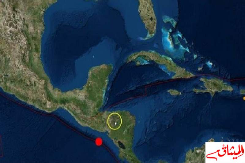 تسونامي بعد زلزال عنيف هز سواحل السلفادور