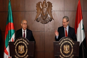 وزير الخارجية الجزائري: &quot;الأجواء إيجابية بشأن علاقة سوريا بمحيطها العربي&quot;