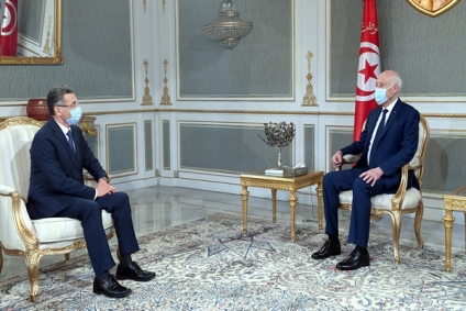 أمن البلاد محور لقاء سعيّد بوزير الدخلية