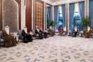 أمير قطر يستقبل وزراء خارجية الخليج ويؤكد إدانة الهجوم الإيراني على قاعدة العديد