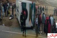 صفاقس: إصابة 32 شخصا في حادث إنقلاب حافلة تابعة لشركة النقل بين المدن