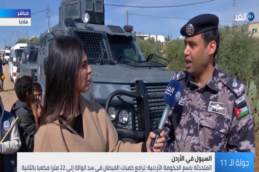 الدفاع المدني الأردني: عمليات البحث عن المفقودين مستمرة دون توقف(فيديو)