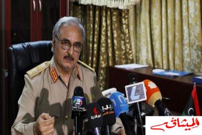 حفتر مُخاطبا قطر:عملكم الارهابي في ليبيا لن يمر دون حساب