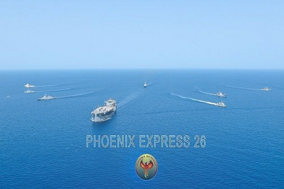 افتتاح التمرين البحري متعدد الأطراف بالقاعدة البحرية بحلق الوادي