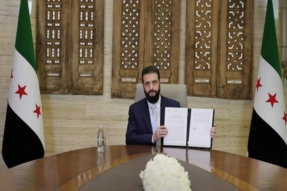 الشرع يوقع اتفاقا لوقف إطلاق النار مع "قسد" واندماجها الكامل في الجيش السوري