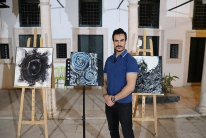 بالسليمانية...معرض &quot;صراع المادة والروح&quot; للفنان محمد الغرياني