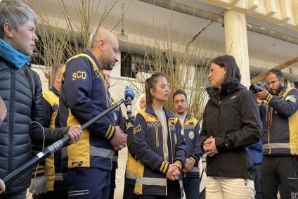 سوريا...وزيرة الخارجية الألمانية تزور سجن صيدنايا&nbsp;