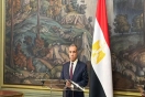 وزير الخارجية المصري: المرحلة الثانية من الاتفاق تتضمن انسحاب قوات الاحتلال من غزة