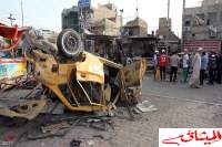 العراق:عشرات القتلى في انفجار سيارة مفخخة ببغداد