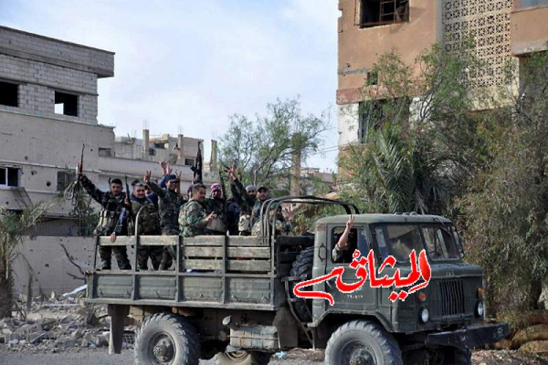 الجيش السوري يطرد &quot;داعش&quot; من آخر معاقله في حمص