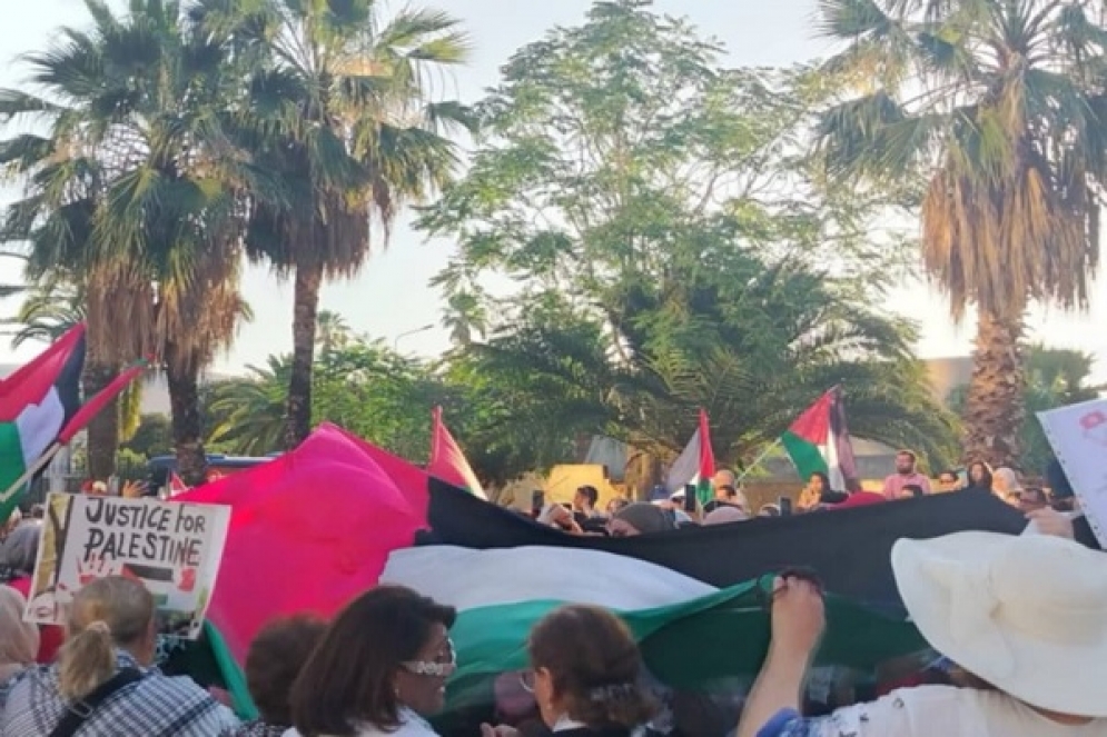 وقفة احتجاجية رقم 90... الوطد الاشتراكي يؤكد دعمه لصمود الشعب الفلسطيني