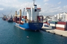 تفريغ شحنة بـ 27.500 طن من القمح الصلب بميناء بنزرت