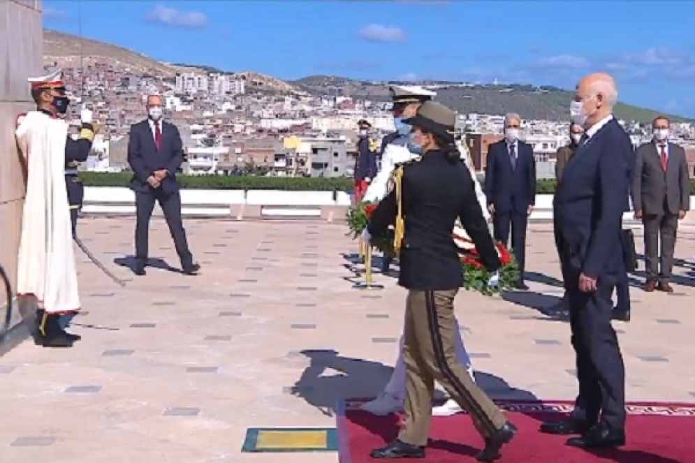 رئيس الجمهورية  يُشرف على موكب الإحتفال بالذكرى 58 لعيد الجلاء (فيديو)