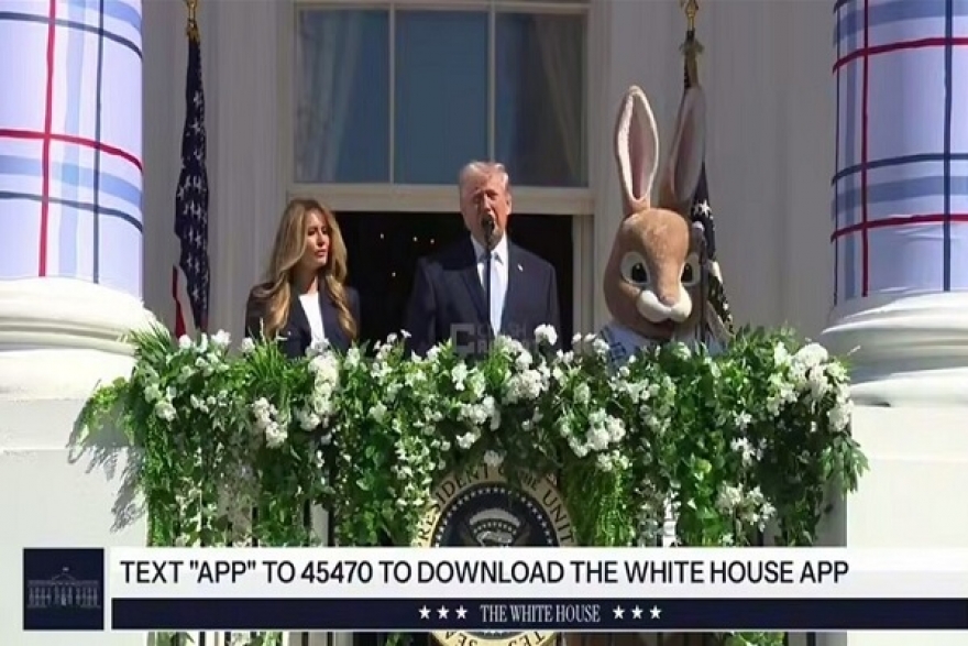 ترامب من شرفة البيت الأبيض: تلقيت الرد الإيراني