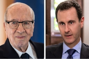 بشار الأسد يقدم التعازي للشعب التونسي 