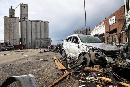 ولاية تكساس الأمريكية...3 قتلى جراء إعصار "تورنادو"