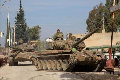 للمرة الأولى: الجيش السوري يدخل حدود الرقة معقل &quot;داعش&quot; الارهابي