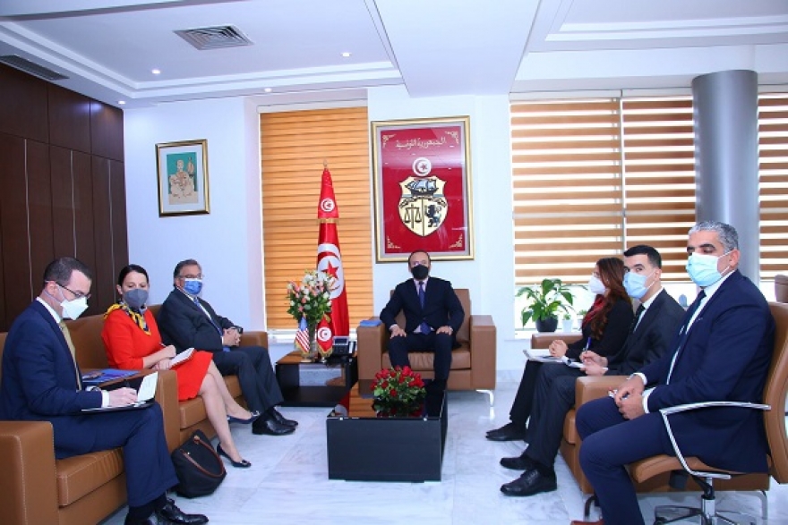 وزير تكنولوجيا الاتصال يلتقي سفير أمريكا بتونس