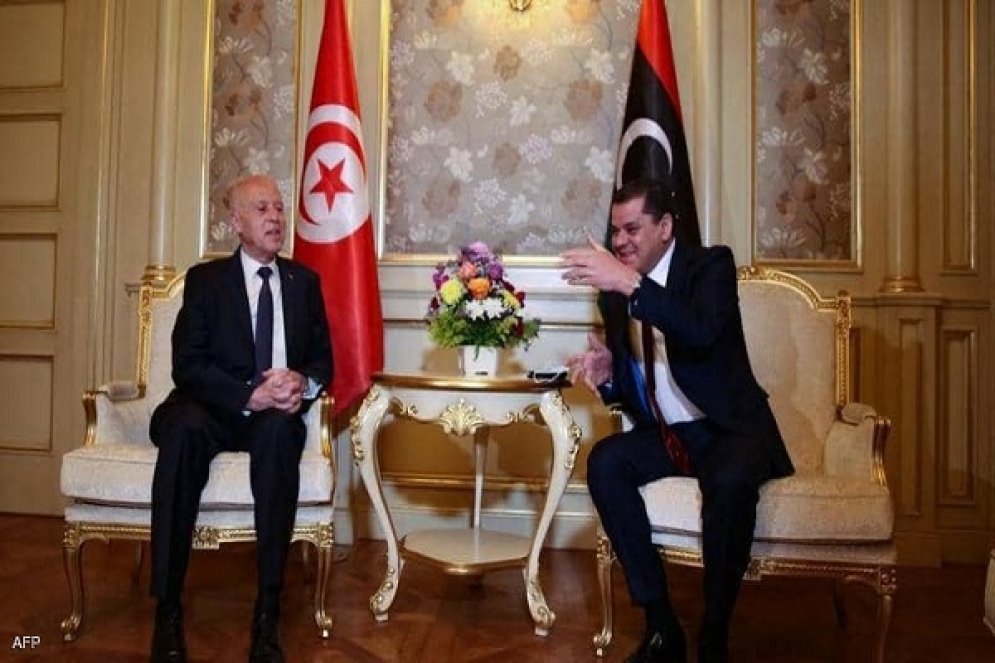 رئيس الحكومة الليبية يزور تونس للقاء سعيّد