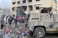 مصر:مسلحون يهاجمون قسم شرطة في سيناء