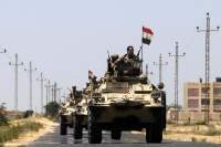مصر:مقتل 5 جنود باستهداف مركبتين في سيناء