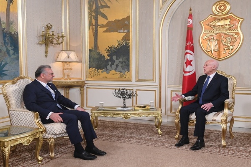 رئيس الجمهورية يستقبل كبير مستشاري الرئيس الأمريكي