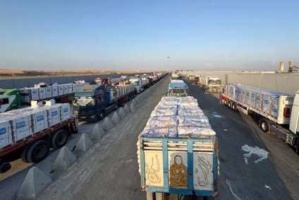 الأحد القادم...الأمم المتحدة تبدأ توزيع المساعدات بغزة و6000 شاحنة للأونروا تنتظر