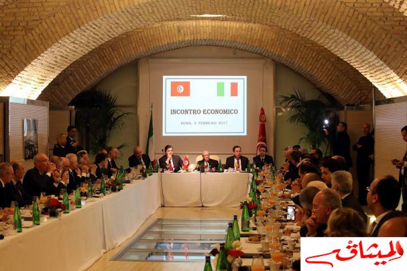 توقيع مجموعة من الإتفاقيات بين تونس و إيطاليا في العديد من المجالات