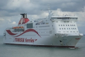 شركة الملاحة تُعدّل برمجة سفينة 'قرطاج' بسبب سوء الأحوال الجوية