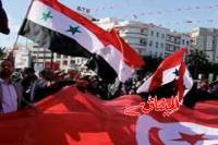 للأسبوع الـ186 على التوالي:محتجون أمام وزارة الخارجية يطالبون بإعادة العلاقات مع سوريا
