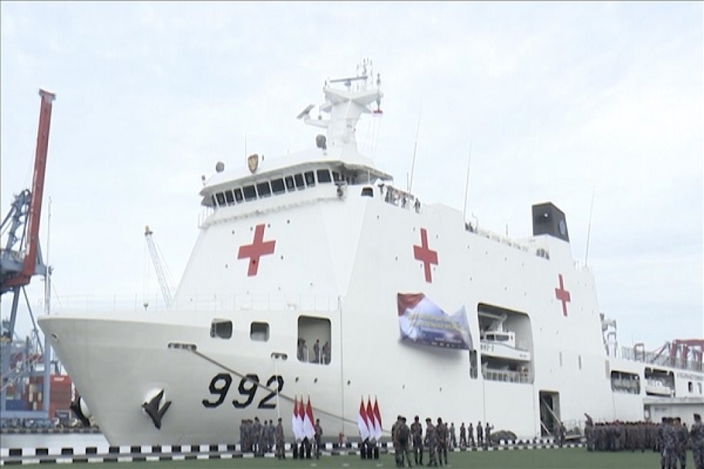 إندونيسيا تخصص 3 &quot;مستشفيات عائمة&quot; لمهام إنسانية في غزة