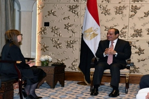 السيسي يؤكد لبودن دعم مصر لجهود الإصلاح بتونس