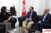 لقاء جمع وزيرة الشباب بمسؤولين من "الفايس بوك"