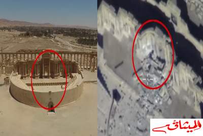 الدفاع الروسية:"داعش"يسعى إلى تدمير آثار تدمر المُتبقية