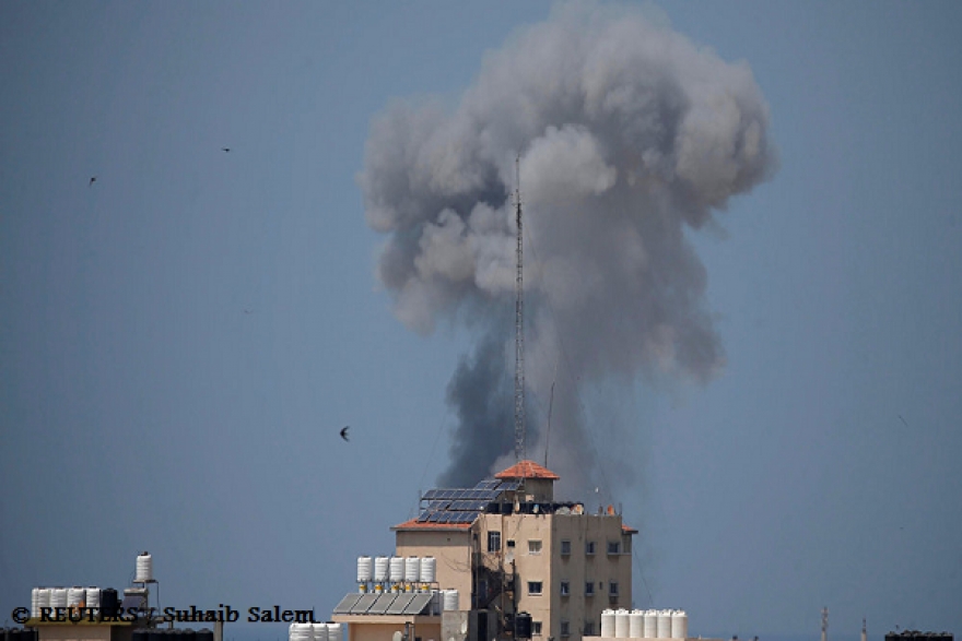 استشهاد  طفلين وإصابة 15 فلسطينيا إثر قصف للإحتلال على غزة 