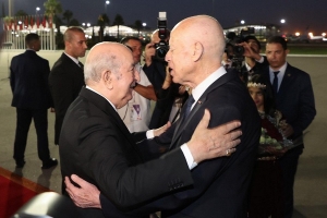 رئيس الجمهورية يهنئ نظيره الجزائري بمناسبة الذكرى الحادية والسبعين لثورة الأول من نوفمبر