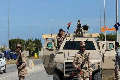 إصابة 4 جنود من الجيش الليبي بهجوم انتحاري