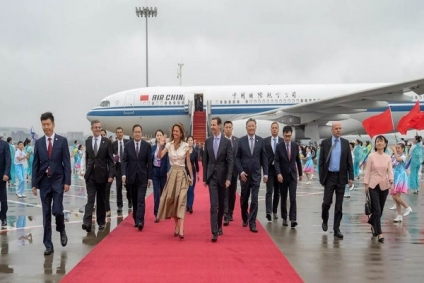 الرئيس السوري يصل إلى الصين