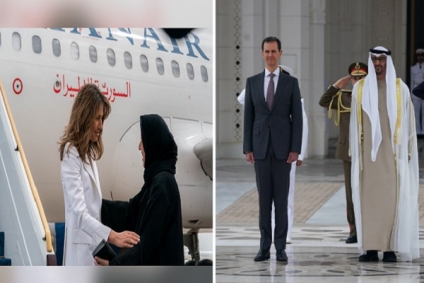 في زيارة رسمية...الأسد يصل إلى أبو ظبي
