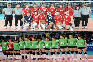 الكرة الطائرة النسائية منتخب الكبريات في تربص مشترك مع نظيره الجزائري