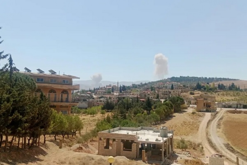 غارات صـ.ـهيونية على حاصبيا وجزين جنوب لبنان