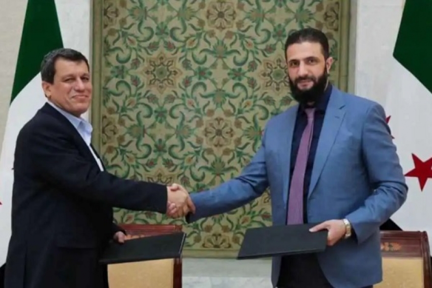 الحكومة السورية وقسد تتوصلان إلى اتفاق شامل لوقف إطلاق النار ودمج القوات