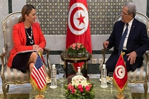 مساعدة وزير الخارجية الأمريكية بالإنابة في زيارة بيومين إلى تونس