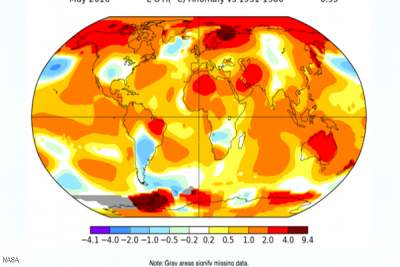 ناسا: ماي 2016 الأشد حرارة منذ 130 عاما