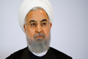 الرئيس الإيراني يبعث برقية تعزية في وفاة رئيس الجمهورية